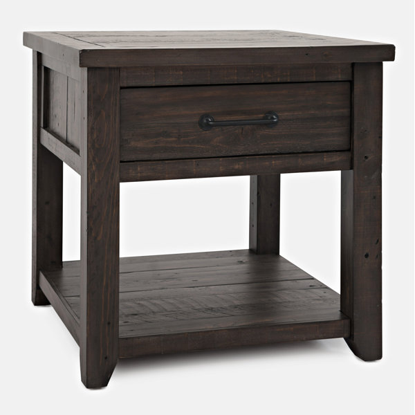 Gracie Oaks Westhoff End Table with Storage & Reviews Wayfair